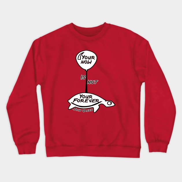 Your Now Is Not Your Forever Crewneck Sweatshirt by 7071